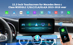 Load image into Gallery viewer, 12.3“ Linux screen for Mercedes Benz NTG4.0/4.5/5.0 Wireless CarPlay Android Auto

