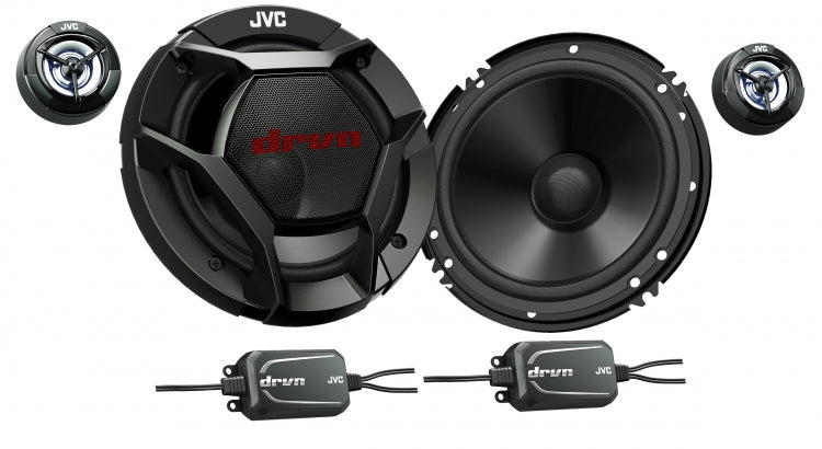 JVC CS-DR601C – 6.5" 2-Way Component Car Speakers (360W Max Power)
