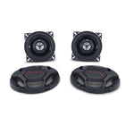 Load image into Gallery viewer, JVC CS-DR421 – 4&quot; 2-Way Coaxial Car Speakers (220W Max Power)
