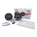 Load image into Gallery viewer, JVC CS-DR421 – 4&quot; 2-Way Coaxial Car Speakers (220W Max Power)
