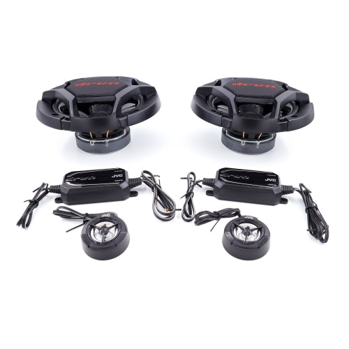 JVC CS-DR601C – 6.5" 2-Way Component Car Speakers (360W Max Power)