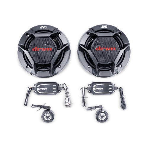 JVC CS-DR601C – 6.5" 2-Way Component Car Speakers (360W Max Power)