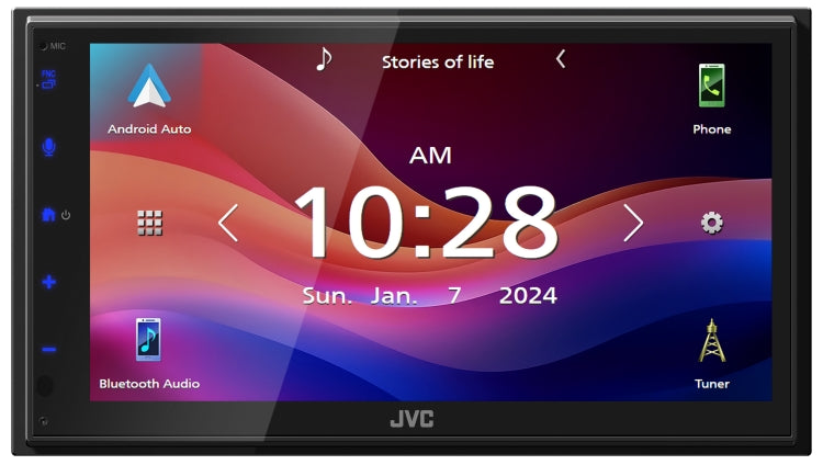 JVC KW-M590BT – 6.8” Bluetooth Multimedia Receiver