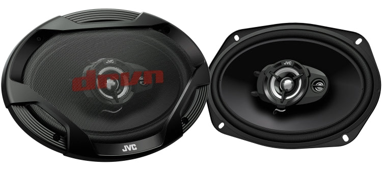 JVC CS-DR6932 6x9” 3-Way Coaxial Car Speakers – 500W Peak