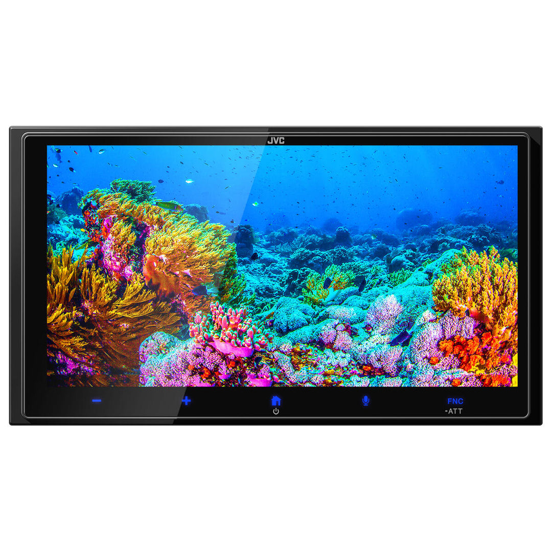 Jvc Kw-M795bw | Wireless Android Auto/Carplay Rear Usb Av Unit Double Din, Wireless Carplay/Android, Rear Usb, Bluetooth
