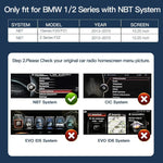 Load image into Gallery viewer, Linux screen for BMW 1/2er F20 F21 with NBT CarPlay Android Auto 10.25&quot;
