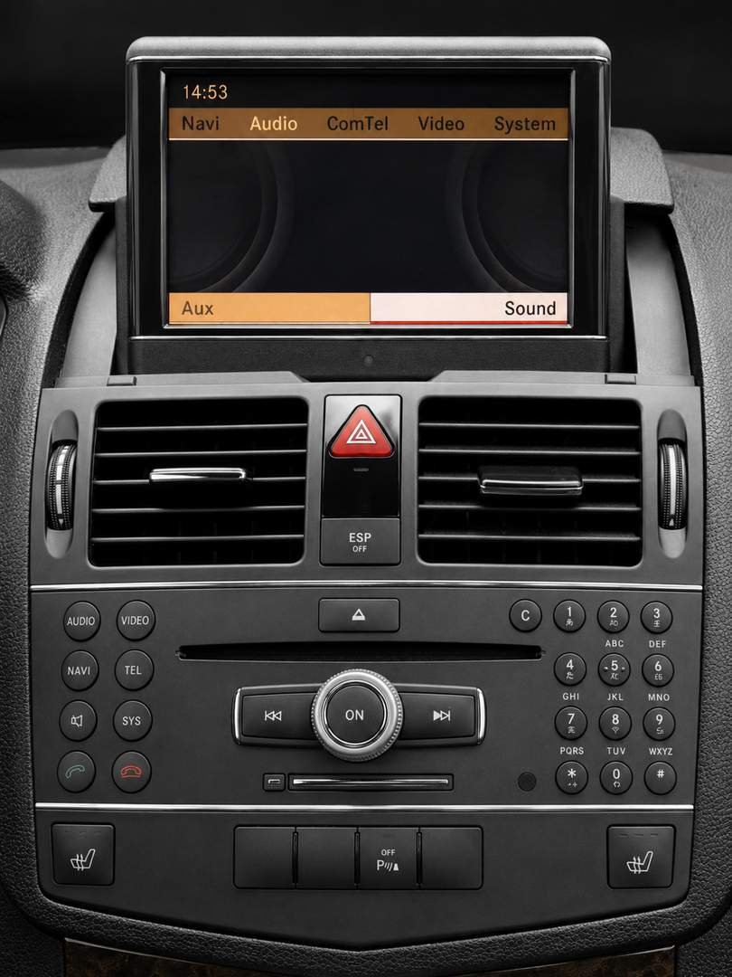 Mercedes Benz C Class WIRELESS Apple Carplay & Android Auto Upgrade KIT (2007-2011)