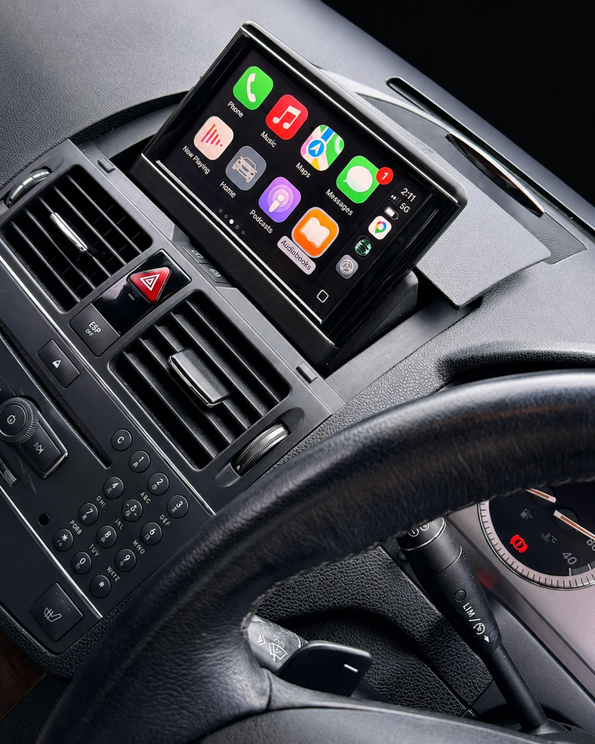 Mercedes Benz C Class WIRELESS Apple Carplay & Android Auto Upgrade KIT (2007-2011)