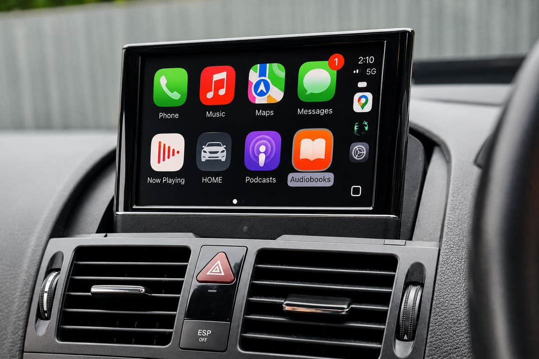 Mercedes Benz C Class WIRELESS Apple Carplay & Android Auto Upgrade KIT (2007-2011)