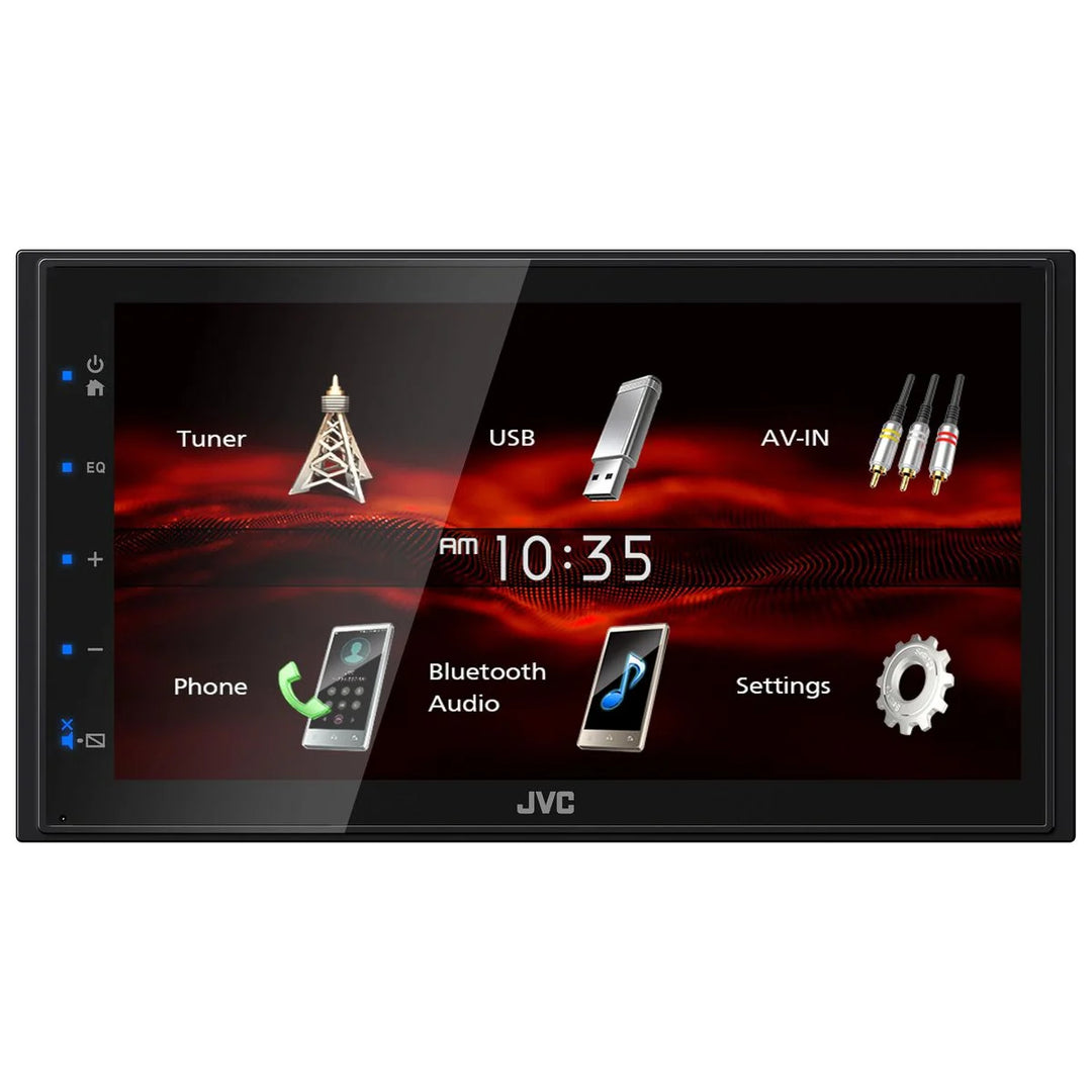 JVC KW-M180BT 6.8" Touchscreen Head Unit with Bluetooth & USB Connectivity