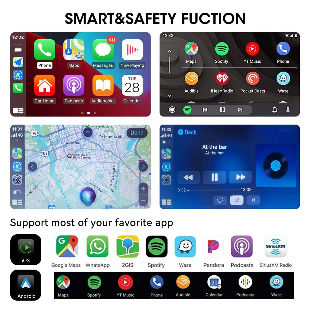 Mercedes Benz E Class NTG4.5 WIRELESS Apple Carplay & Android Auto Upgrade KIT NT G4.5  (2012-2014)