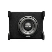 ALPINE PWE-10S4 ACTIVE 10INCH COMPACT SUBWOOFER! BUILT-IN AMP