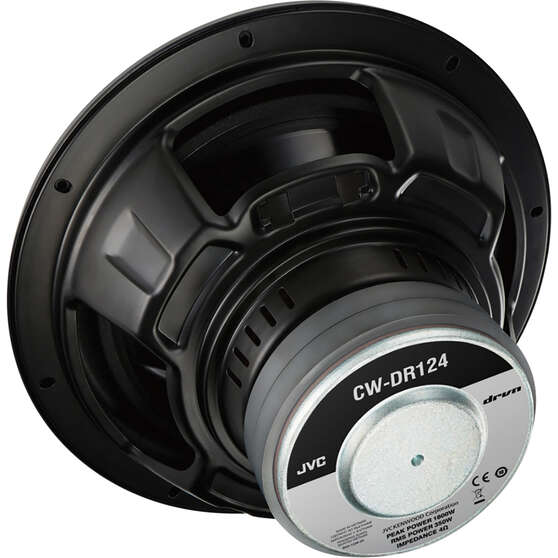 JVC 12" Subwoofer CW-DR124