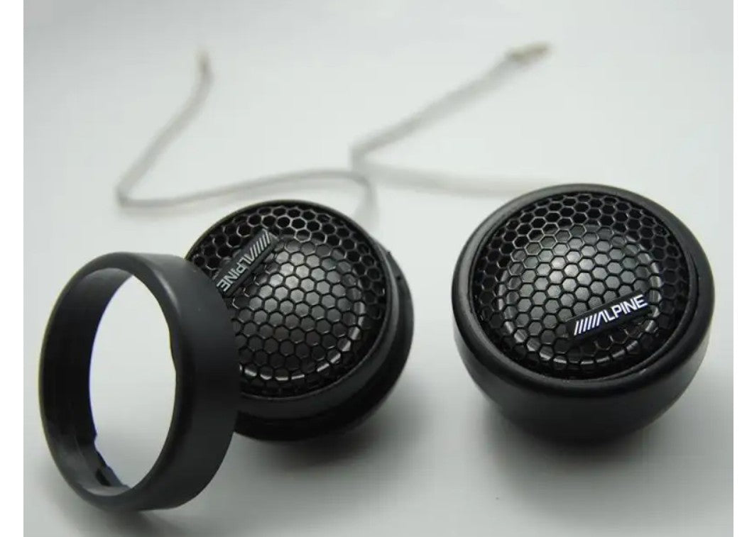 Alpine DDT-S30 Car Stereo Tweeters – 180W Peak Power (2pcs Set)