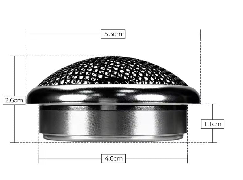 GISAEV GP650T 1.5-Inch Car Tweeter (Pair)