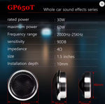 Load image into Gallery viewer, GISAEV GP650T 1.5-Inch Car Tweeter (Pair)