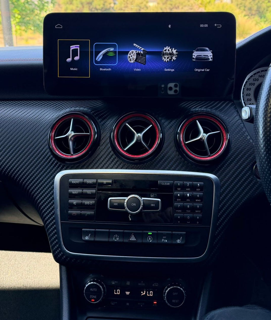 Mercedes Benz NTG4.5 Wireless CarPlay Android Auto Linux screen