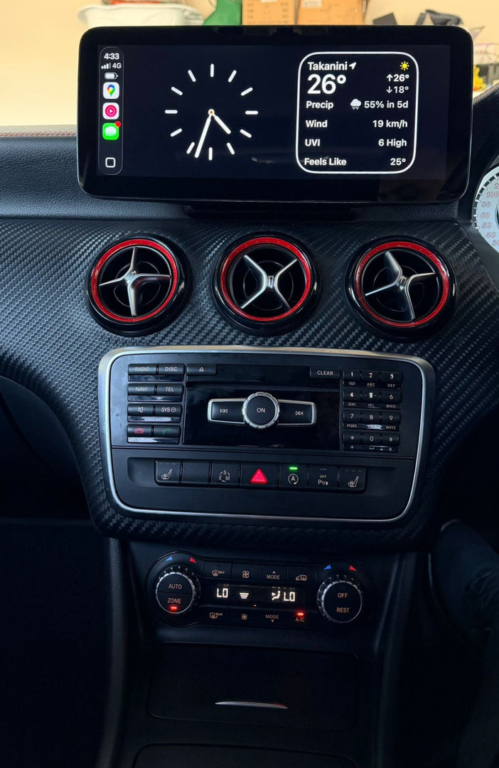 Mercedes Benz NTG4.5 Wireless CarPlay Android Auto Linux screen