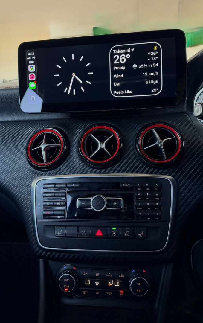 Mercedes Benz NTG4.5 Wireless CarPlay Android Auto Linux screen