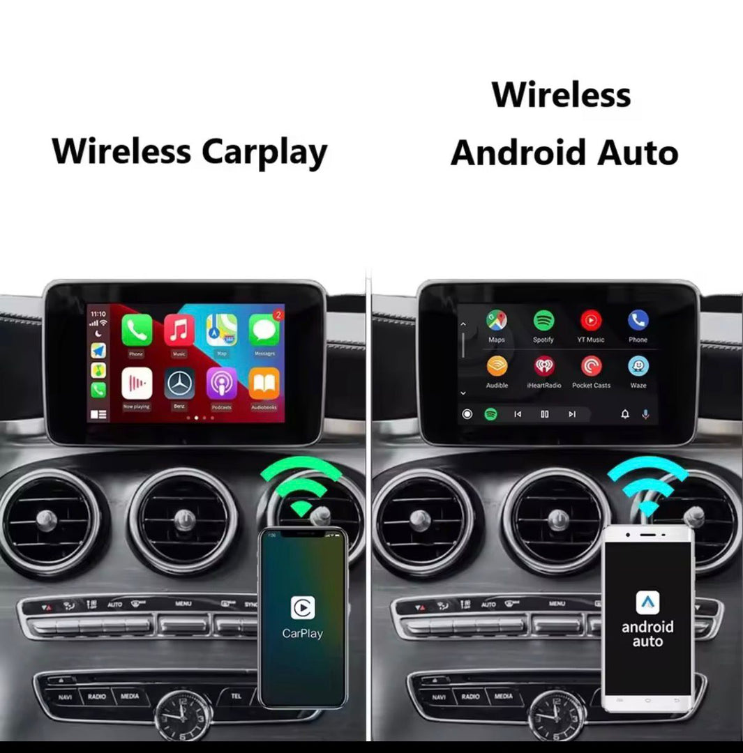 Mercedes Benz A / B / CLA Class WIRELESS Apple Carplay & Android Auto Upgrade KIT NTG 4.5 (2012-2014)
