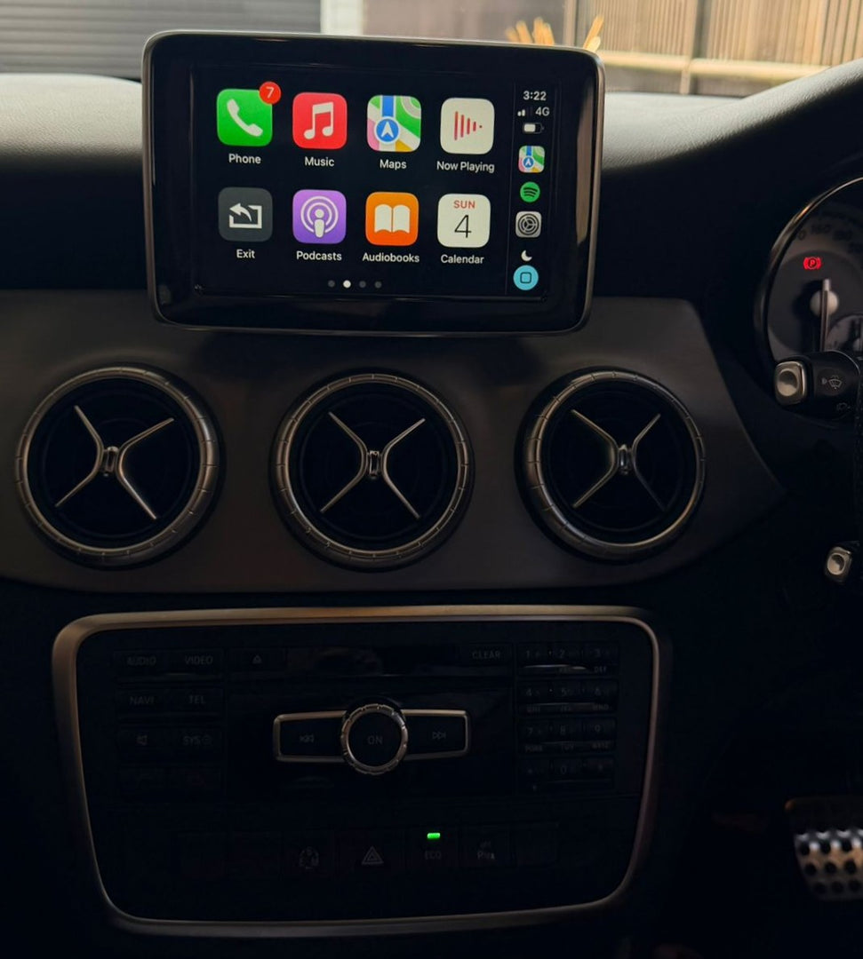 Mercedes Benz A / B / CLA Class WIRELESS Apple Carplay & Android Auto Upgrade KIT NTG 4.5 (2012-2014)