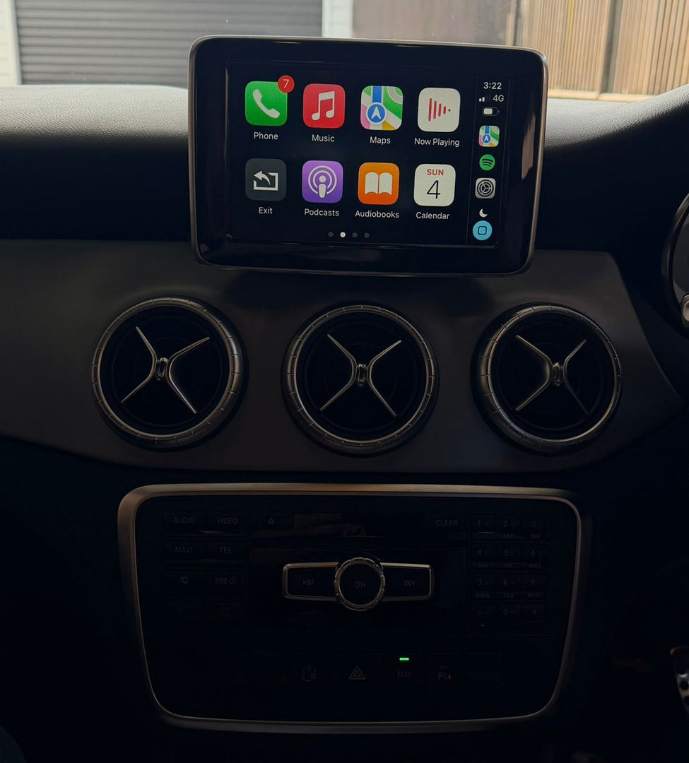 Mercedes Benz A / B / CLA Class WIRELESS Apple Carplay & Android Auto Upgrade KIT NTG 4.5 (2012-2014)