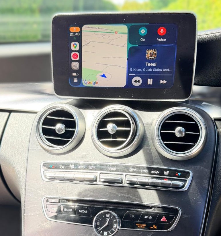 Mercedes Benz C Class WIRELESS Apple Carplay & Android Auto Upgrade KIT (2014-2019)