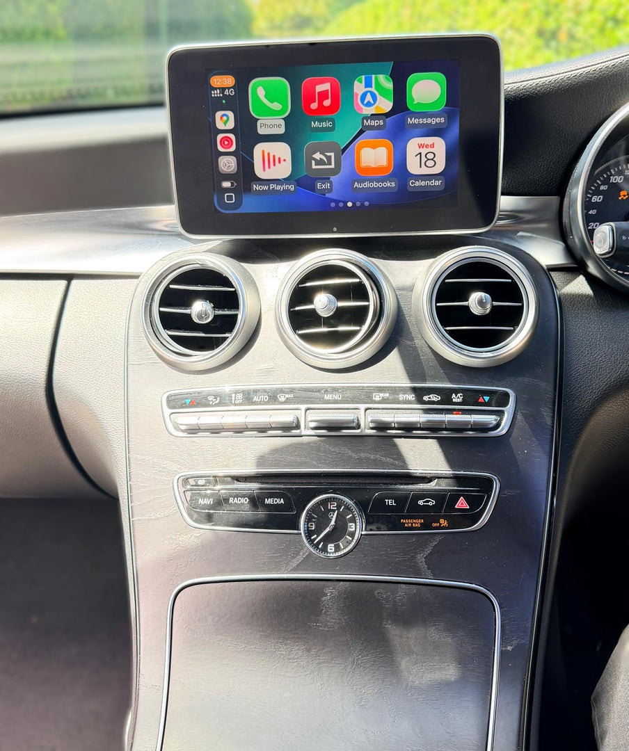 Mercedes Benz C Class WIRELESS Apple Carplay & Android Auto Upgrade KIT (2014-2019)