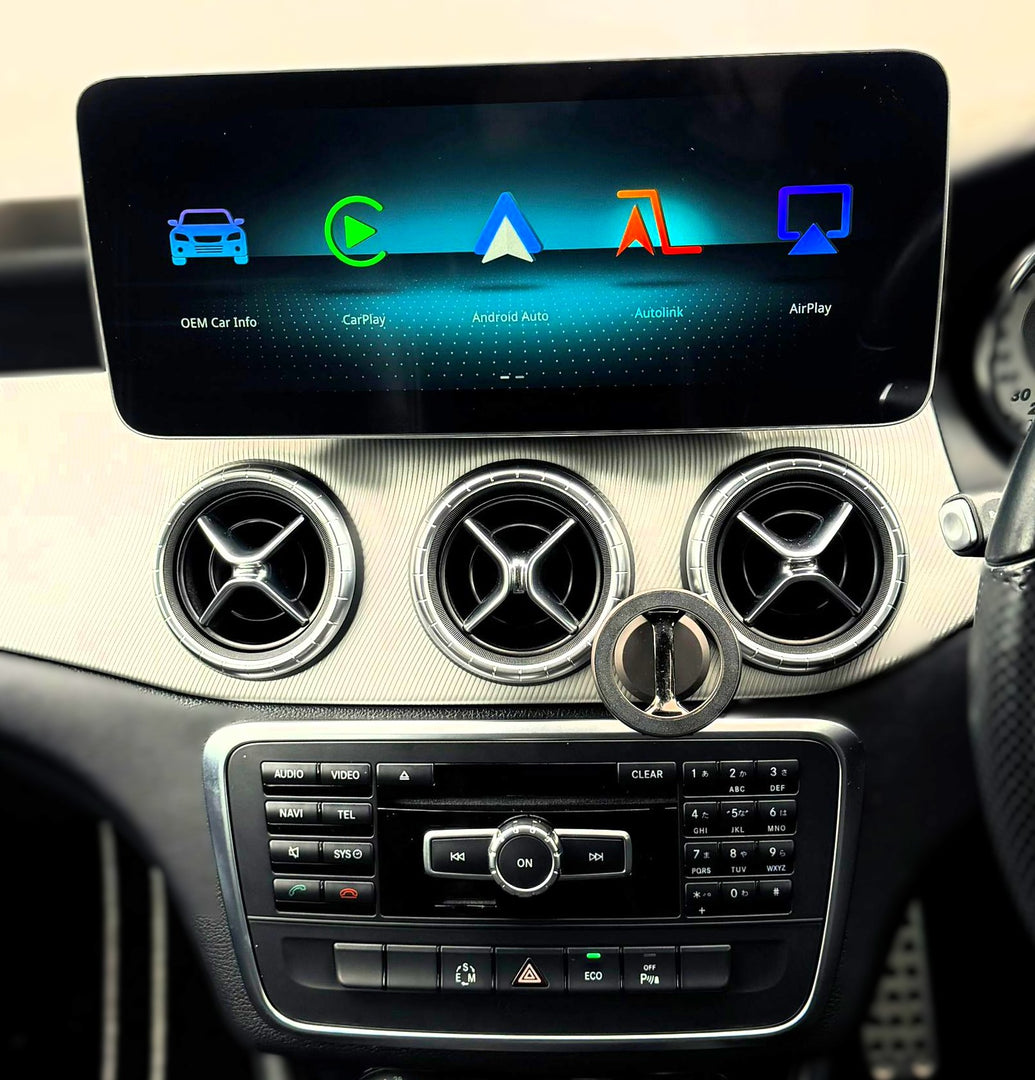 Mercedes Benz NTG4.5 Wireless CarPlay Android Auto Linux screen