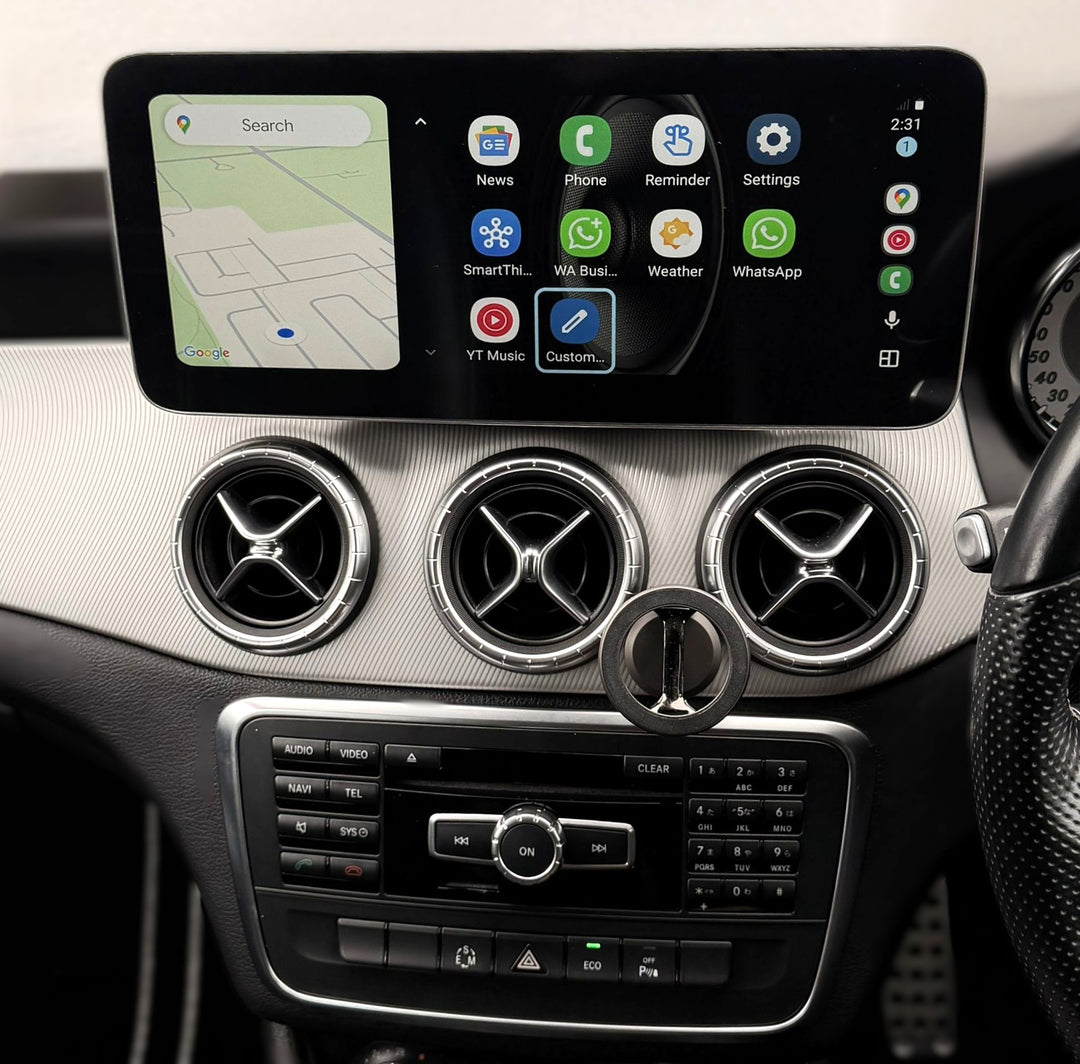Mercedes Benz NTG4.5 Wireless CarPlay Android Auto Linux screen
