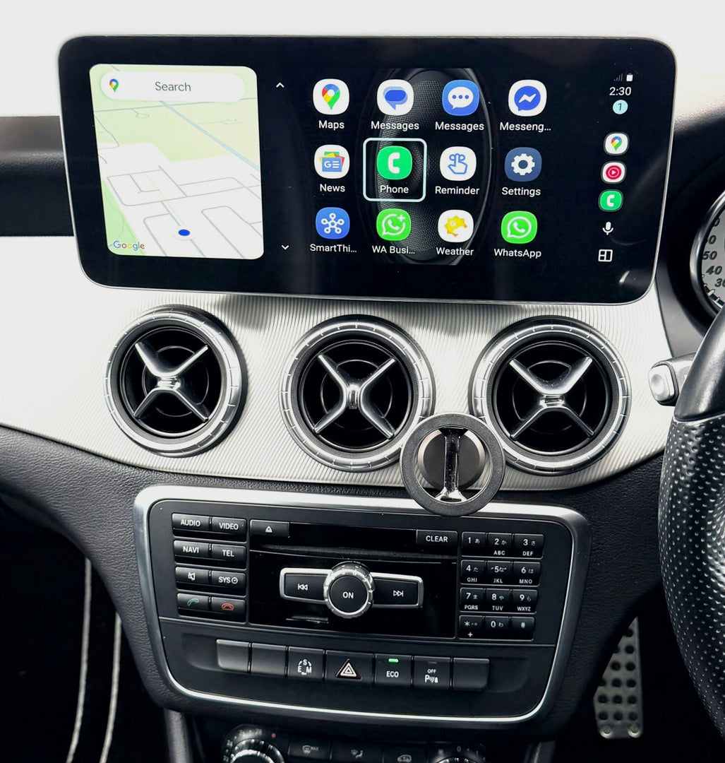 Mercedes Benz NTG4.5 Wireless CarPlay Android Auto Linux screen