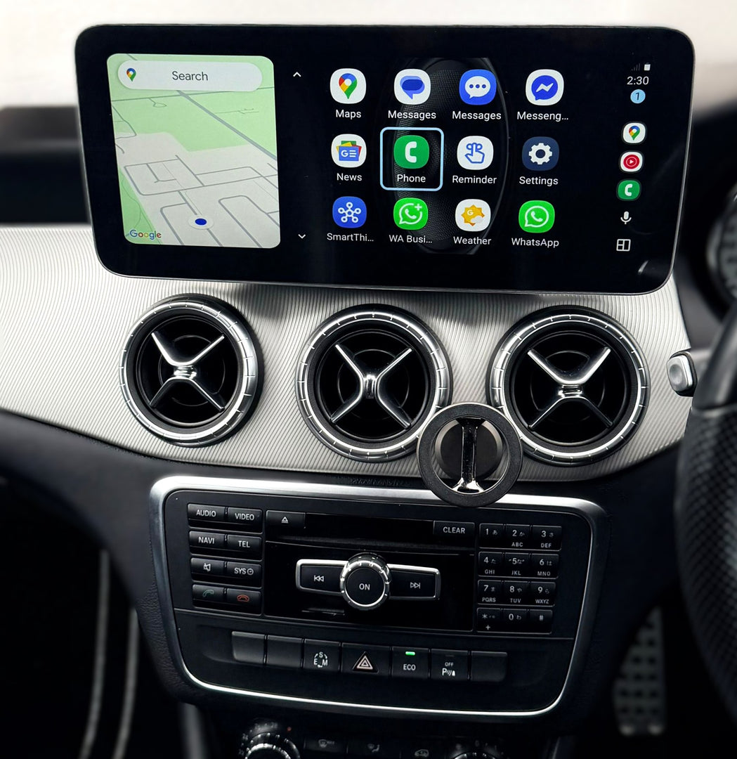 Mercedes Benz NTG4.5 Wireless CarPlay Android Auto Linux screen
