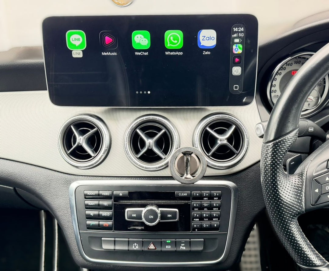 Mercedes Benz NTG4.5 Wireless CarPlay Android Auto Linux screen
