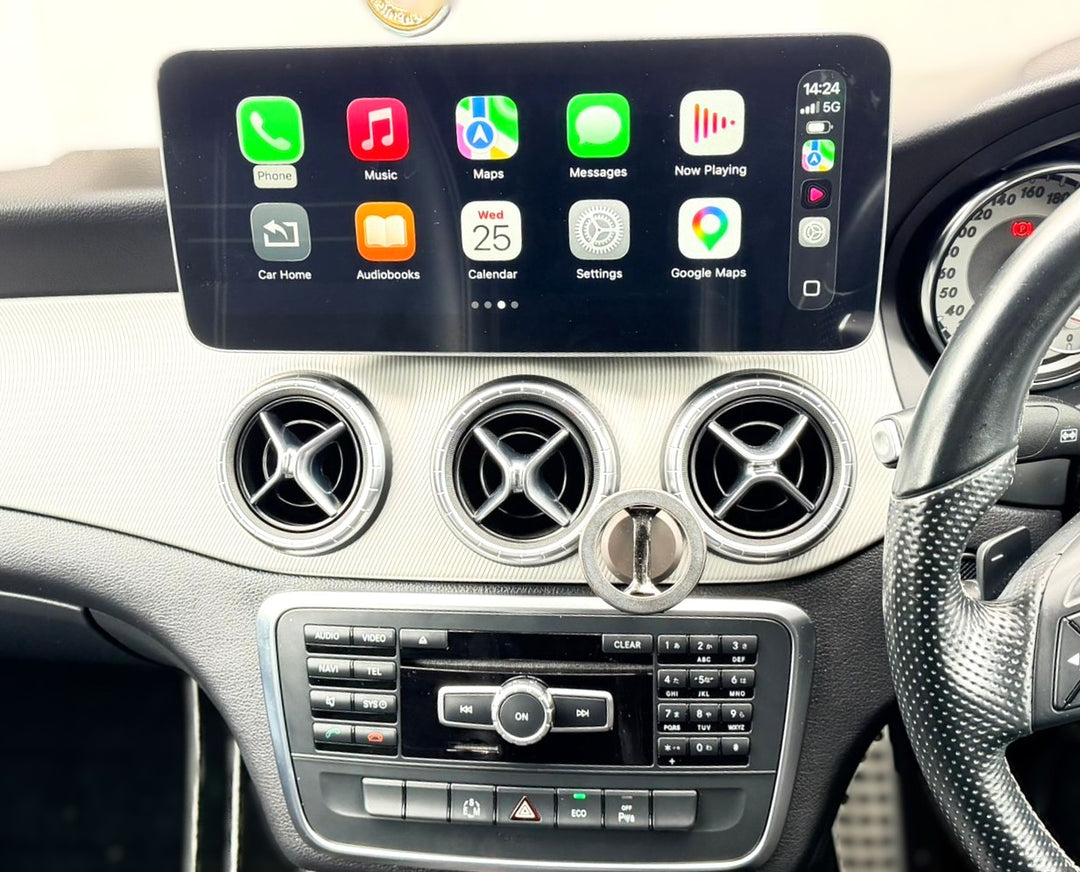 Mercedes Benz NTG4.5 Wireless CarPlay Android Auto Linux screen