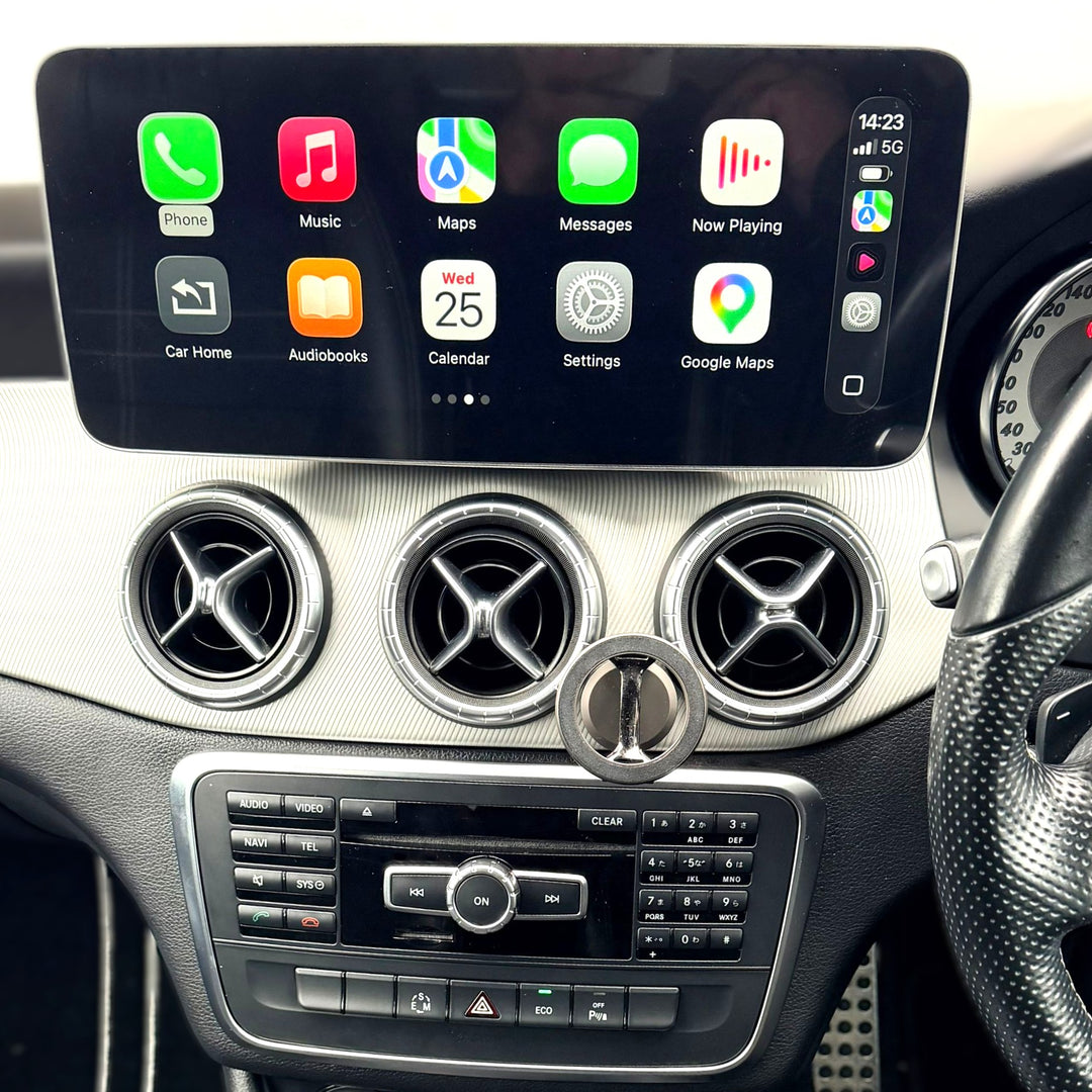 Mercedes Benz NTG4.5 Wireless CarPlay Android Auto Linux screen