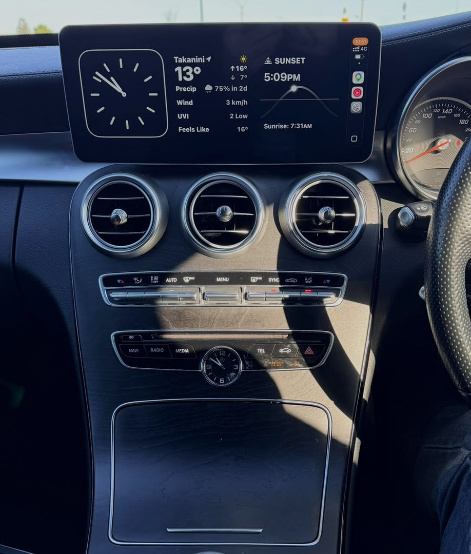 Linux screen for Mercedes Benz NTG 5.0 Wireless CarPlay Android Auto 12.3"