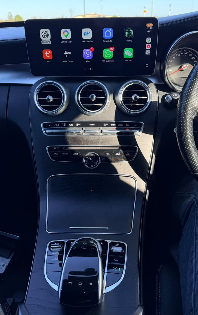 Linux screen for Mercedes Benz NTG 5.0 Wireless CarPlay Android Auto 12.3"