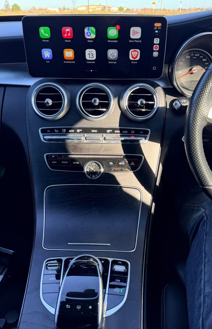 Linux screen for Mercedes Benz NTG 5.0 Wireless CarPlay Android Auto 12.3"