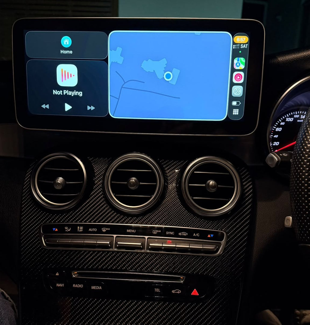 Linux screen for Mercedes Benz NTG 5.0 Wireless CarPlay Android Auto 12.3"