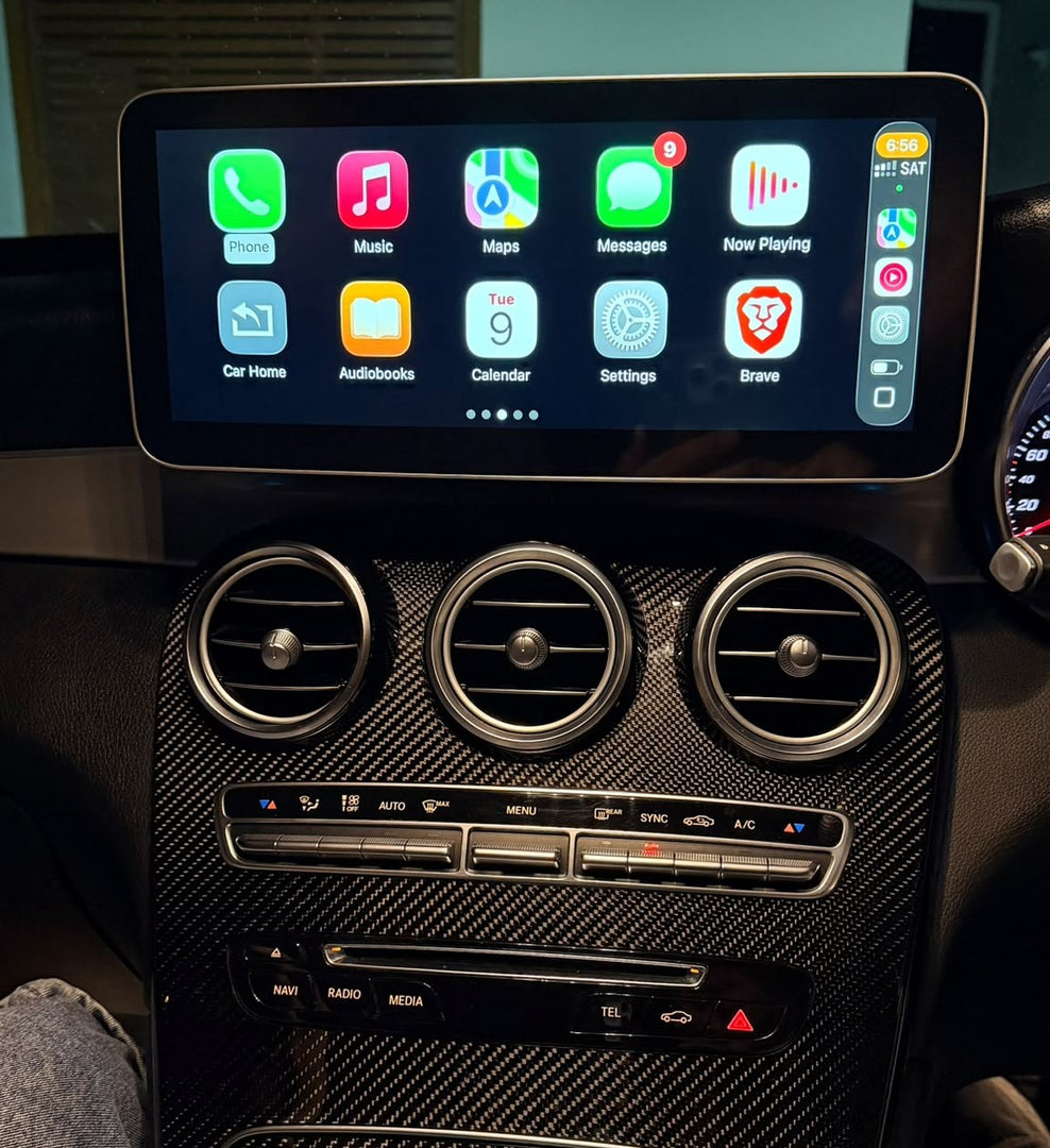 Linux screen for Mercedes Benz NTG 5.0 Wireless CarPlay Android Auto 12.3"