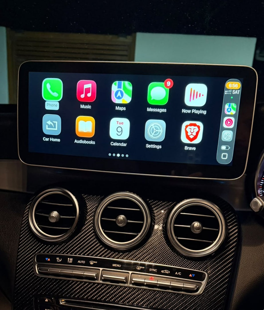 Linux screen for Mercedes Benz NTG 5.0 Wireless CarPlay Android Auto 12.3"