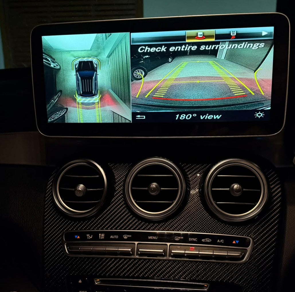 Linux screen for Mercedes Benz NTG 5.0 Wireless CarPlay Android Auto 12.3"