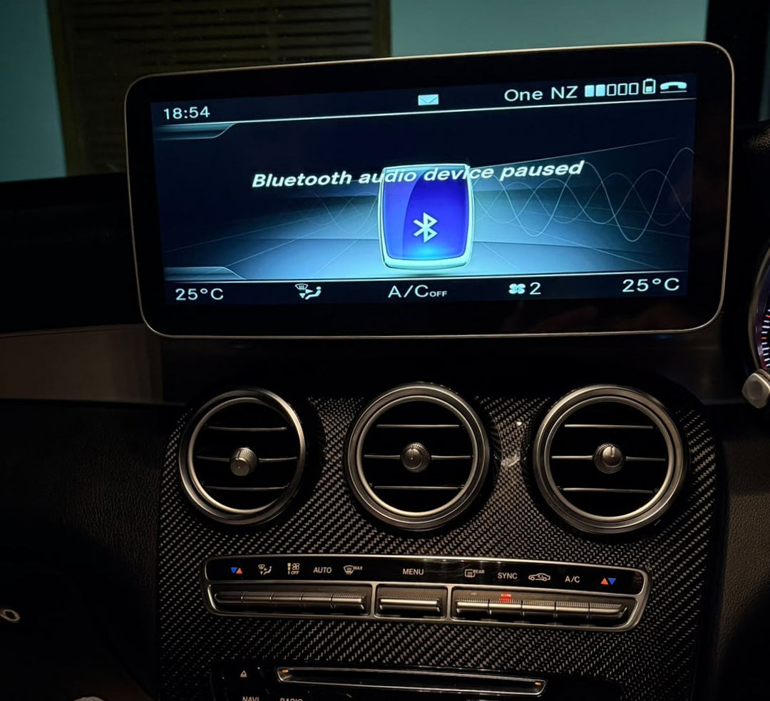 Linux screen for Mercedes Benz NTG 5.0 Wireless CarPlay Android Auto 12.3"