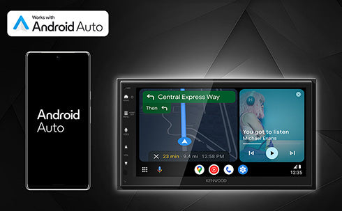 KENWOOD DMX6523S WIRELESS ANDROID AUTO/CARPLAY