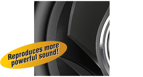 JVC CS-ZX640 16cm (6-1/2") 4-Way Coaxial Speakers