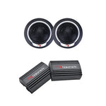 Load image into Gallery viewer, NAKAMICHI SPEAKERS 13MM 100W TWEETERS PAIR WITH CROSSOVER
