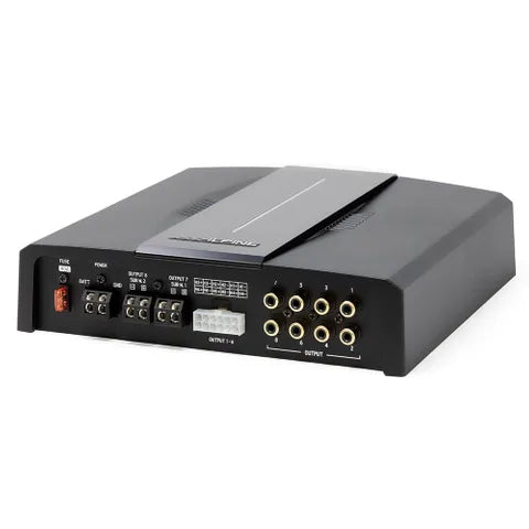 Alpine Optim 8 Ch Dsp Amp Processor 50w X6, 150w X2 Rms