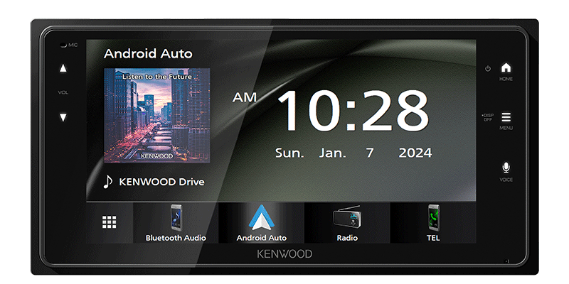 KENWOOD DMX723WS WIRELESS ANDROID AUTO/CARPLAY 200MM WIDE! TOYOTA FIT