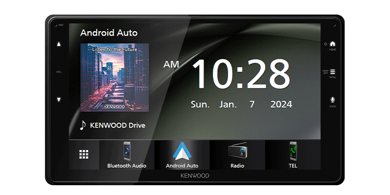 KENWOOD DMX823WXS 9.0” 230mm Wireless Apple CarPlay & Android Auto Multimedia Receiver