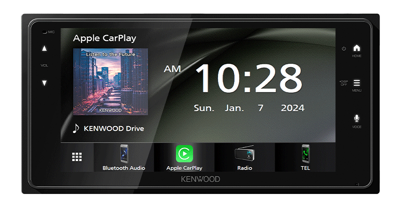 KENWOOD DMX723WS WIRELESS ANDROID AUTO/CARPLAY 200MM WIDE! TOYOTA FIT